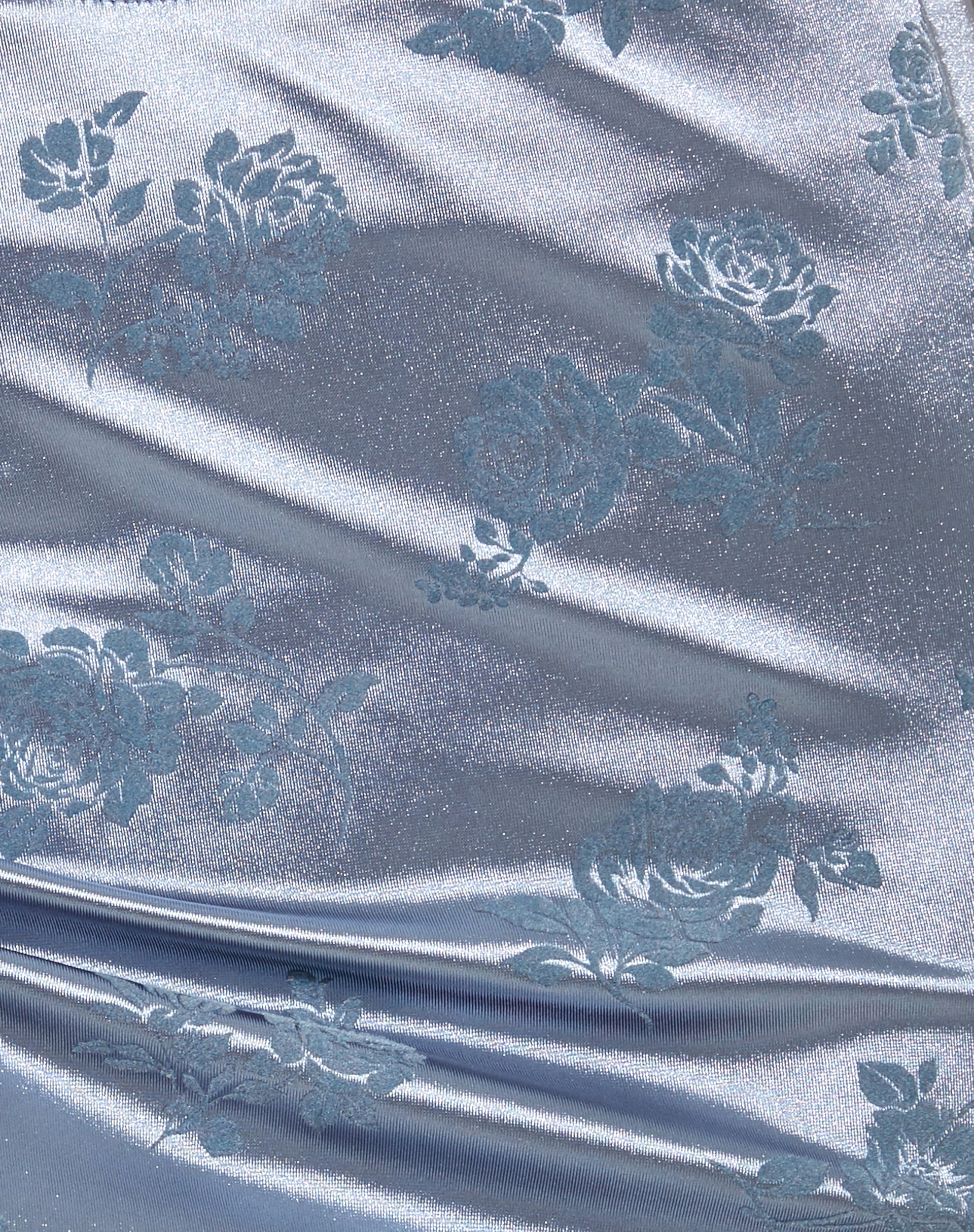 Wren Mini Skirt in Rose Flock Silver Blue - Image 5