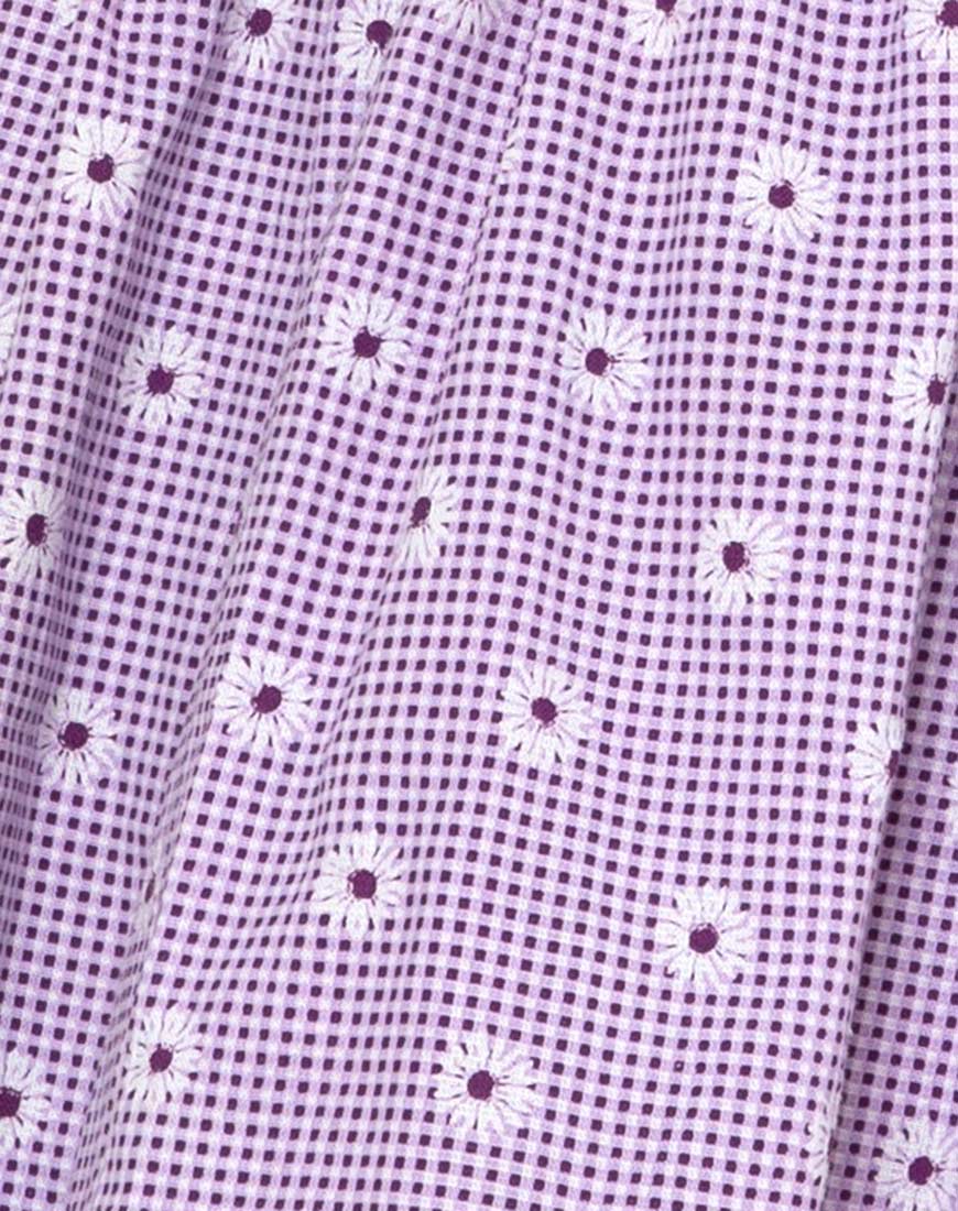 Wretta Dress in Daisy Field Lavender - Image 5