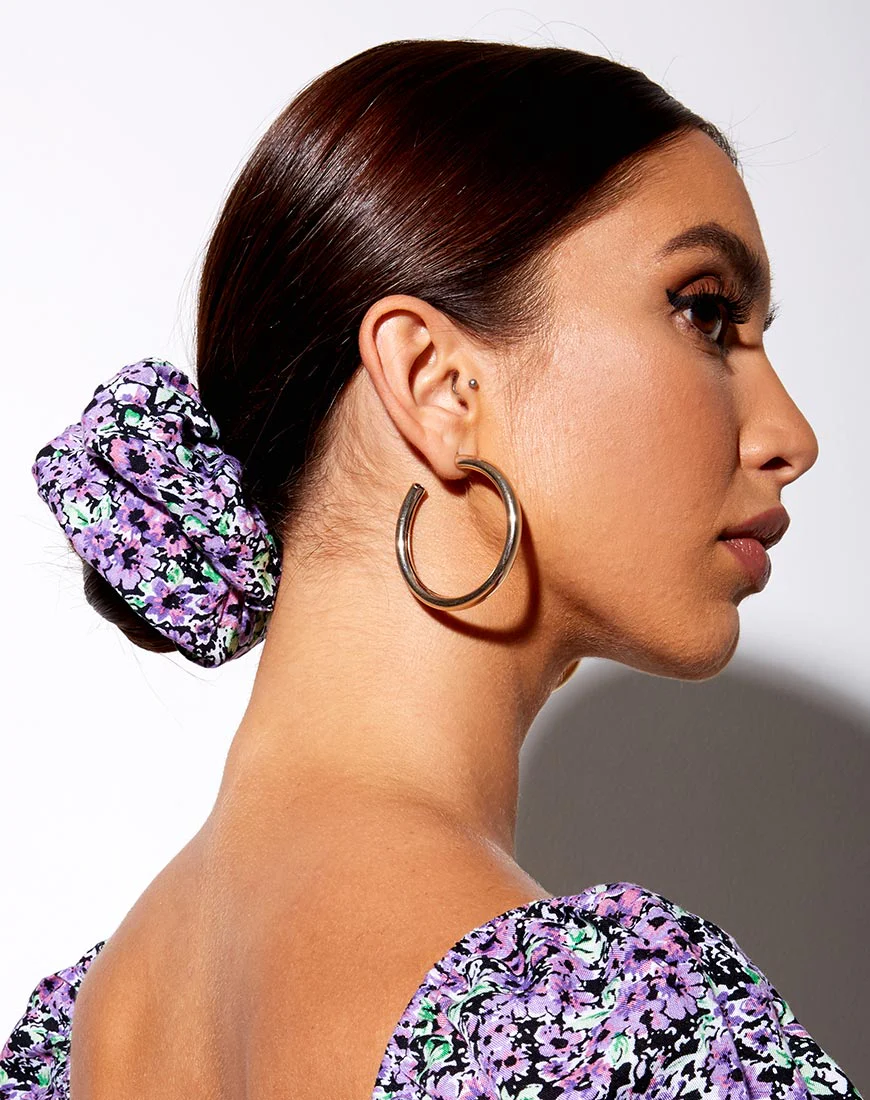 XL Scrunchie in Lilac Blossom - Image 2