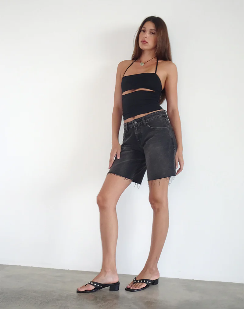 Yasi Top in Black - Image 2