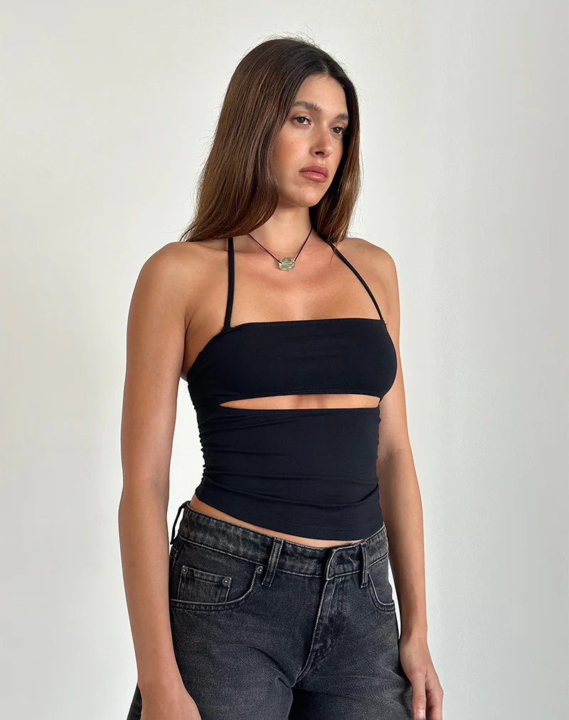 Yasi Top in Black - Image 3