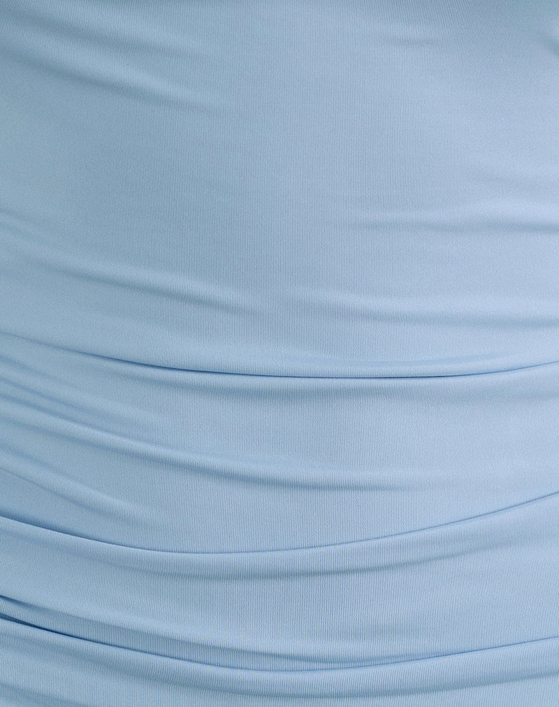 Yeseo Tank Top in Slinky Baby Blue - Image 5