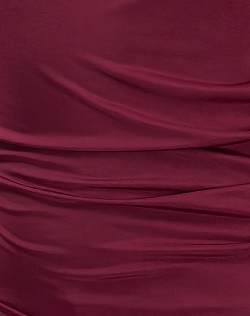 Yeseo Tank Top in Slinky Wine - Image 6