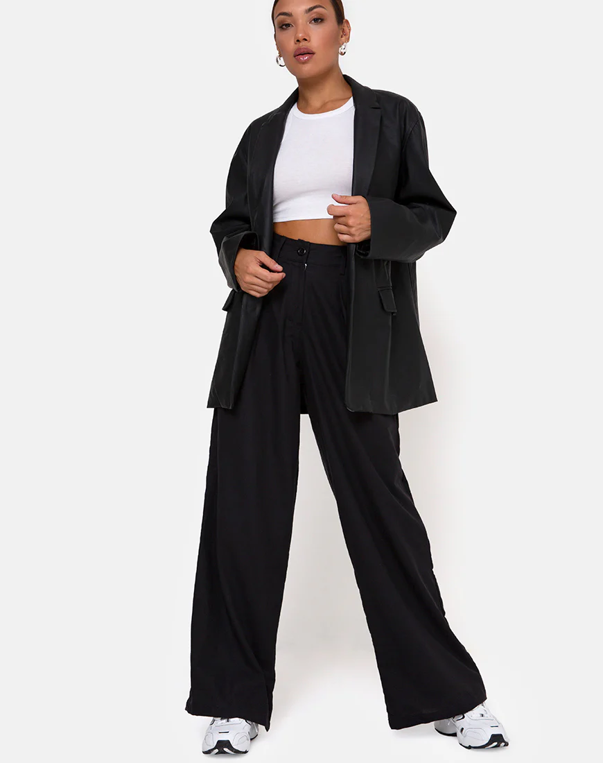 Yeva Trouser in Black - Image 3