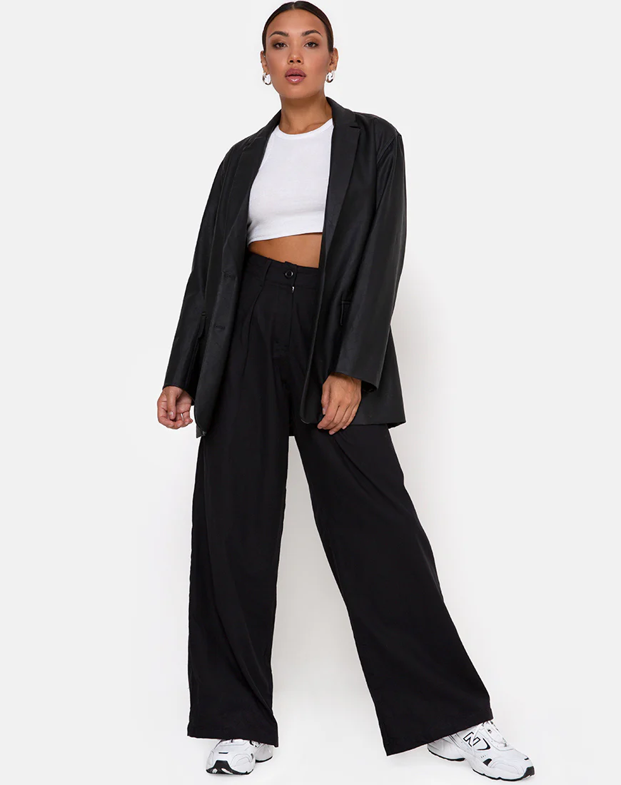 Yeva Trouser in Black - Image 4