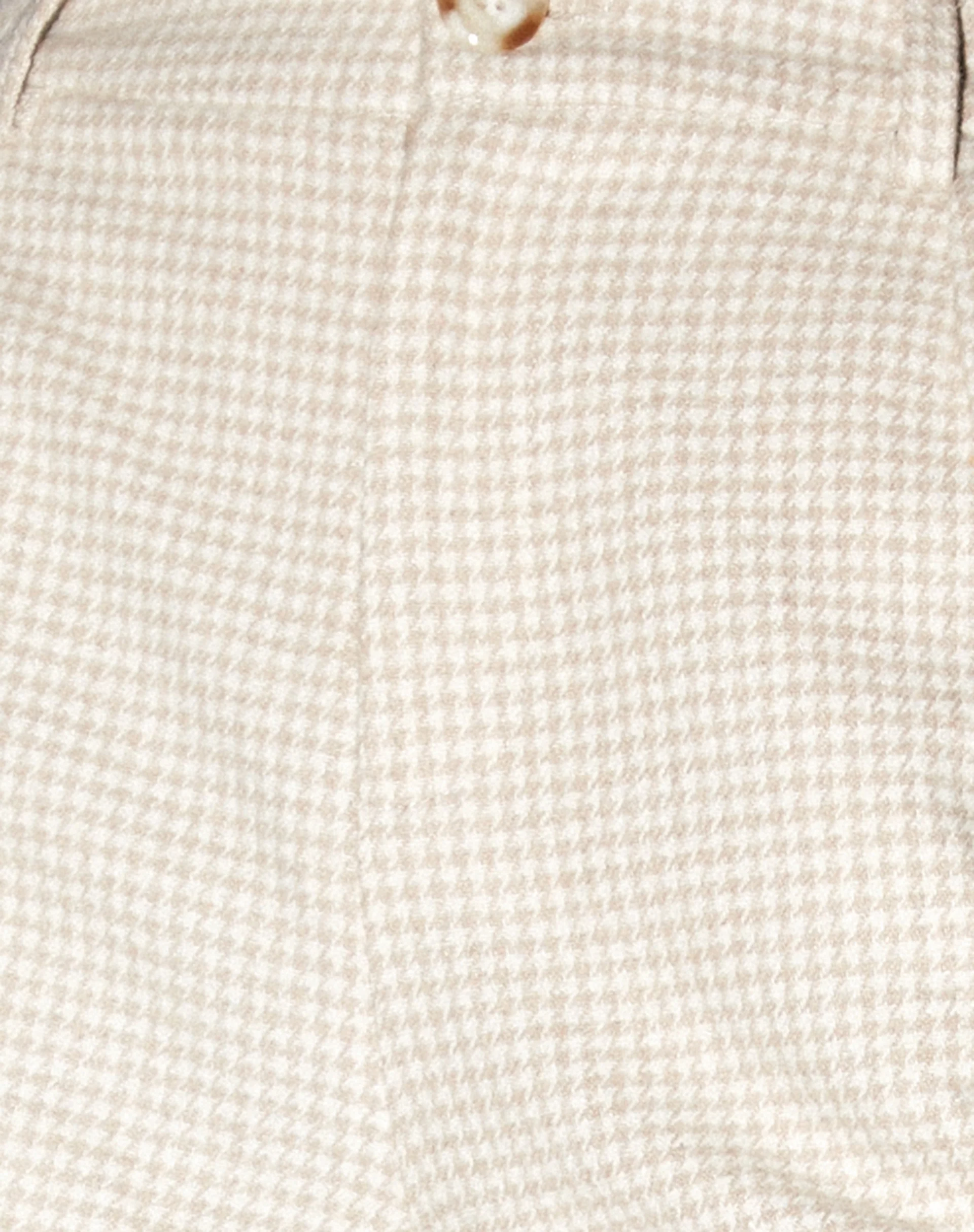 Yeva Trouser in Neutral Houndstooth - Image 6