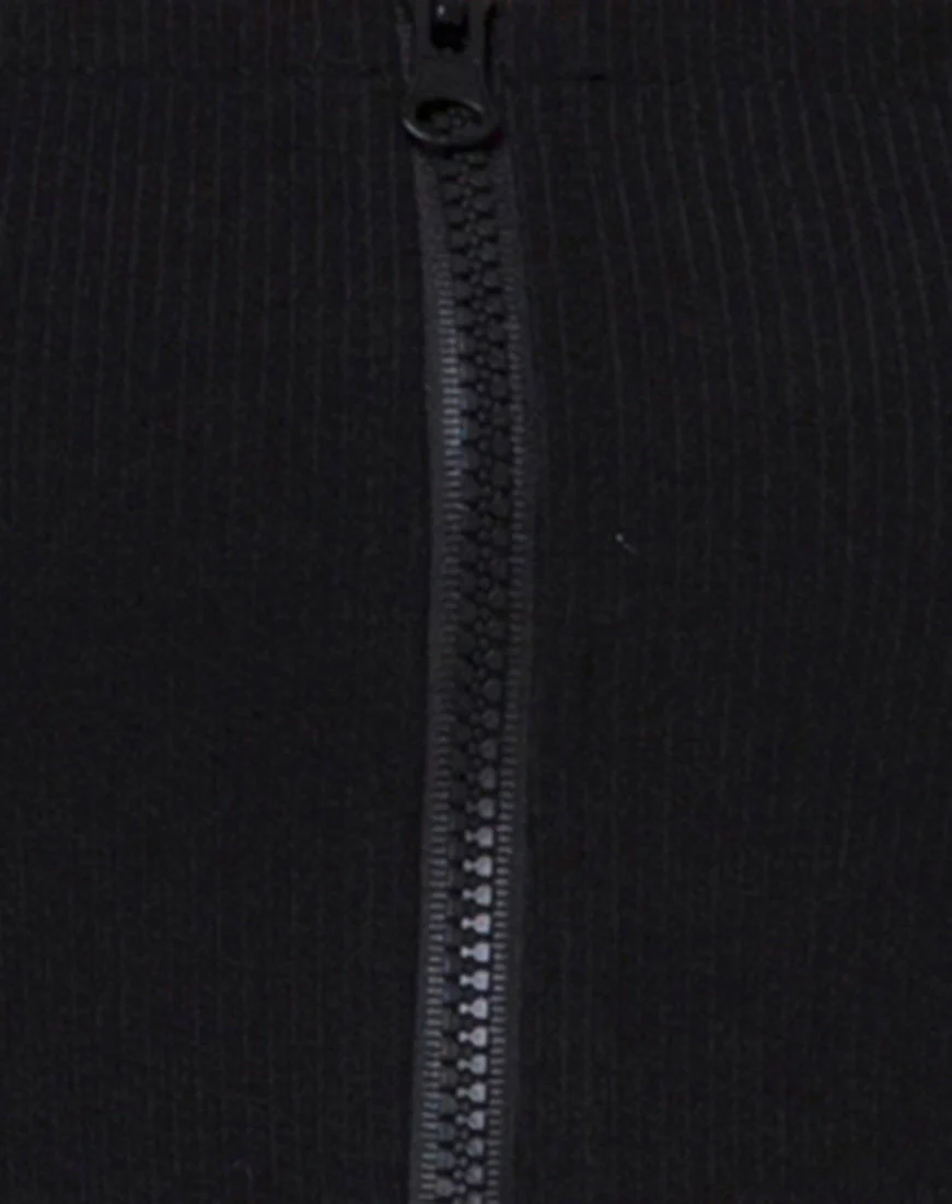 Yori dress In Black with Derlin Clip - Image 6