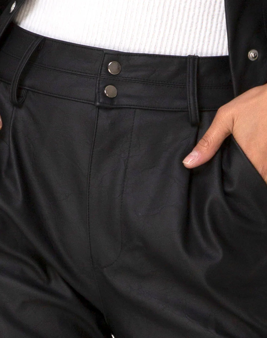 Zastan Trouser PU Black - Image 5
