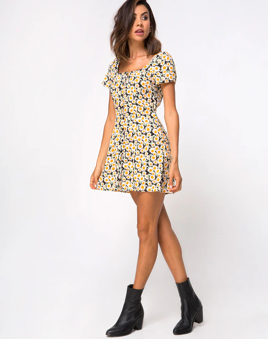 Zavacca Dress in Delightful Daisy - Image 5