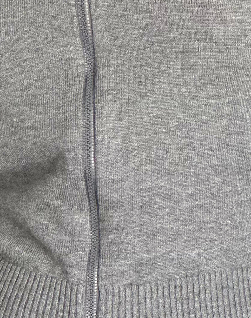 Zella Cardigan in Grey - Image 6
