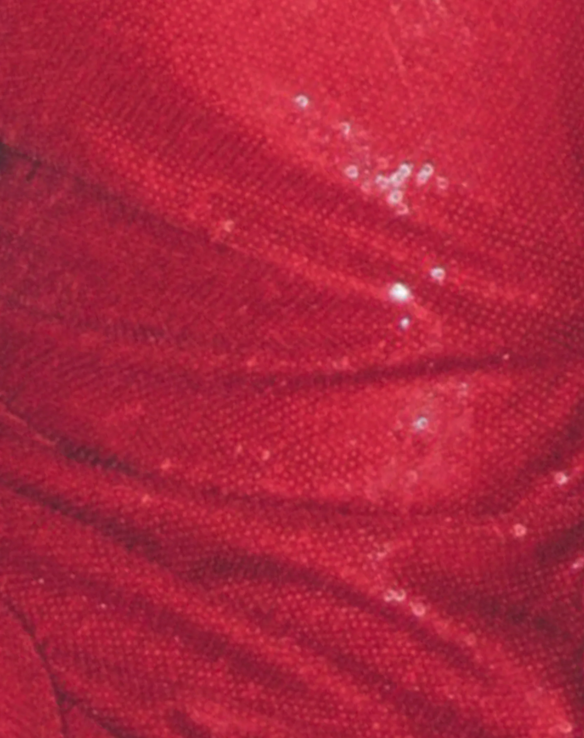 Zerla Mini Sleeveless Dress in Sequin Red - Image 7