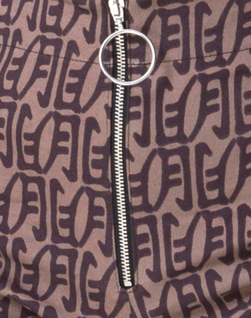 Zolia Highwaisted Trousers in Chinese Moon - Image 5