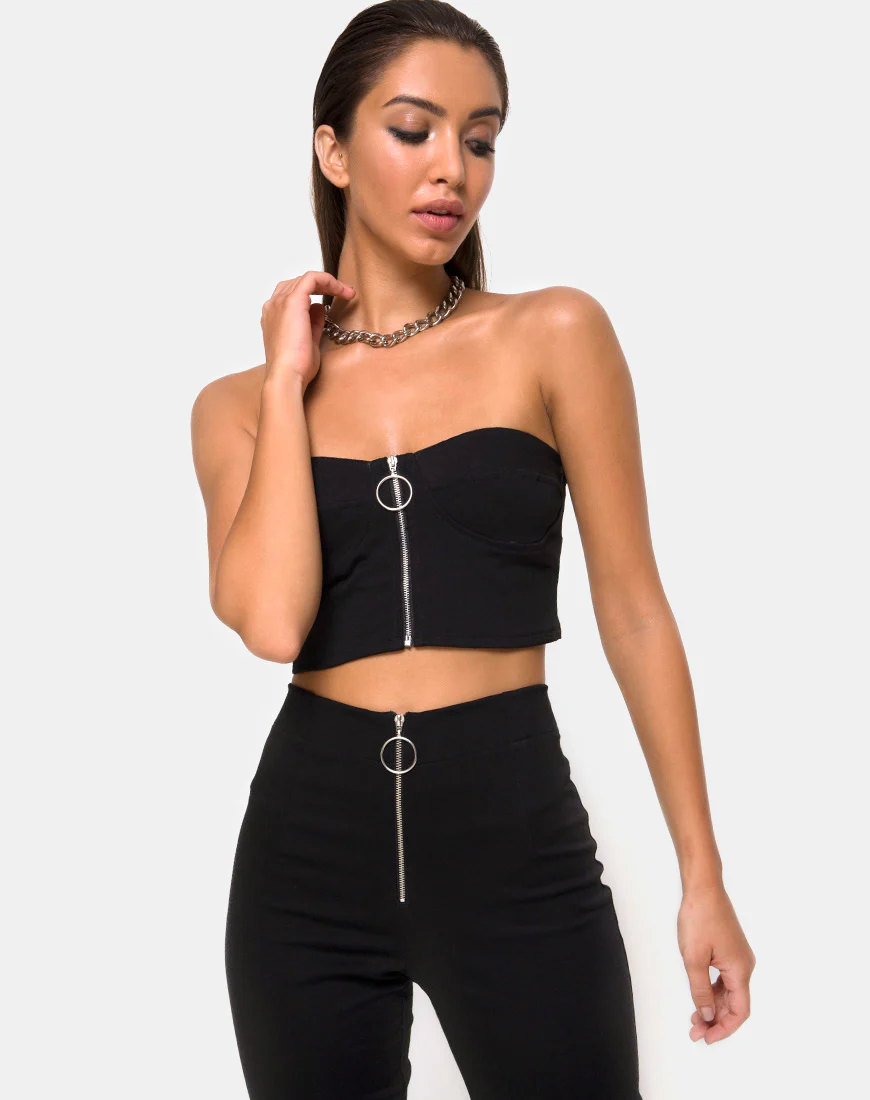 Zolia Trouser in Black - Image 3