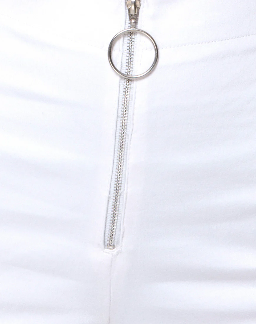 Zolia Trouser in White - Image 5