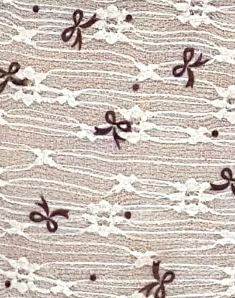 Zorani Top in Unlined Ribbon Lace Ivory - Image 6