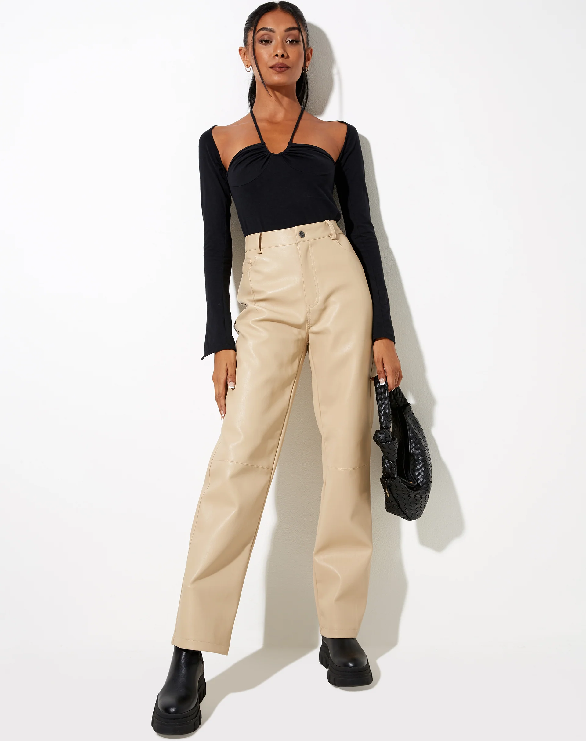 Zova Trouser in Buttermilk - Image 4