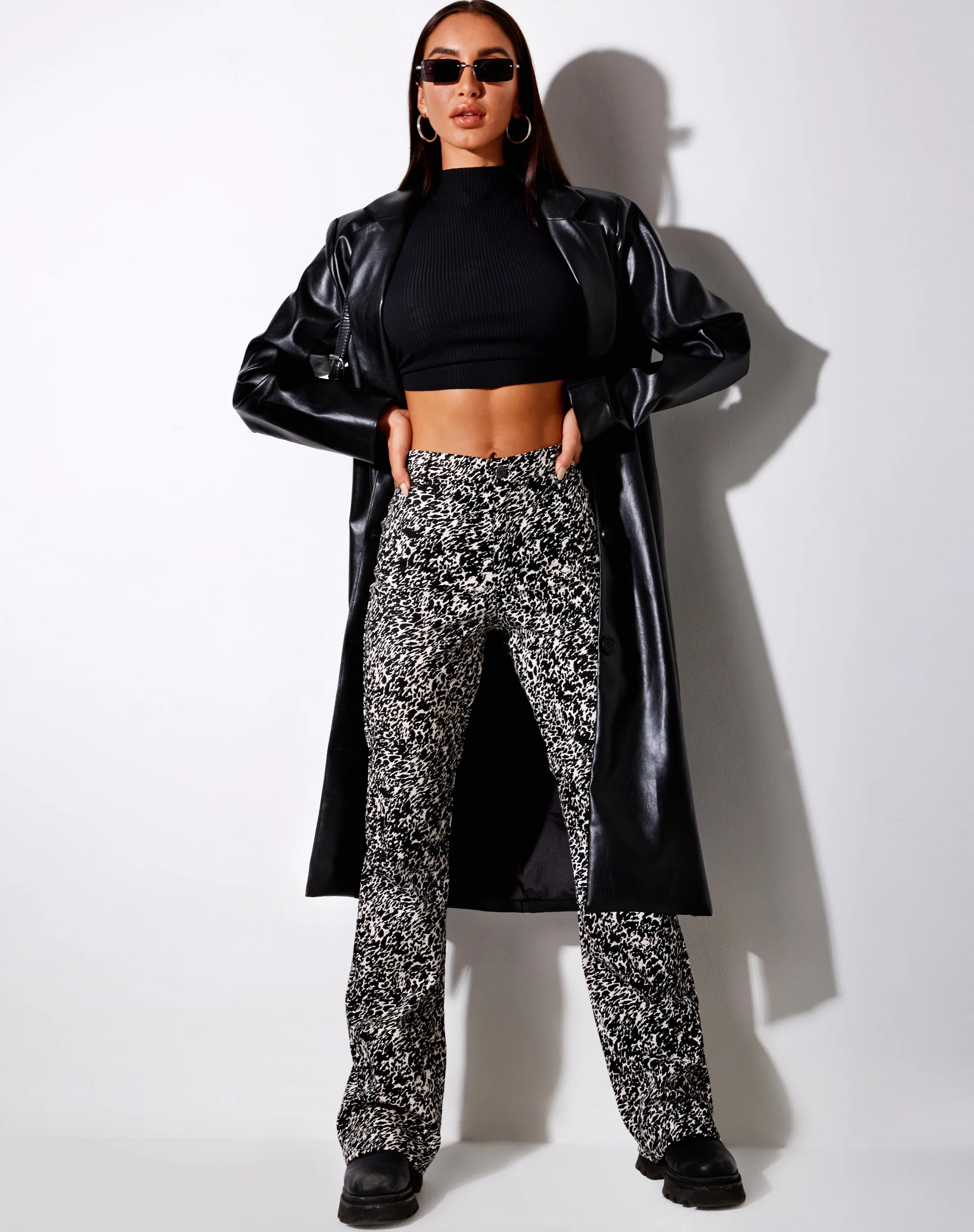 Zoven Trouser in Abstract Animal - Image 4