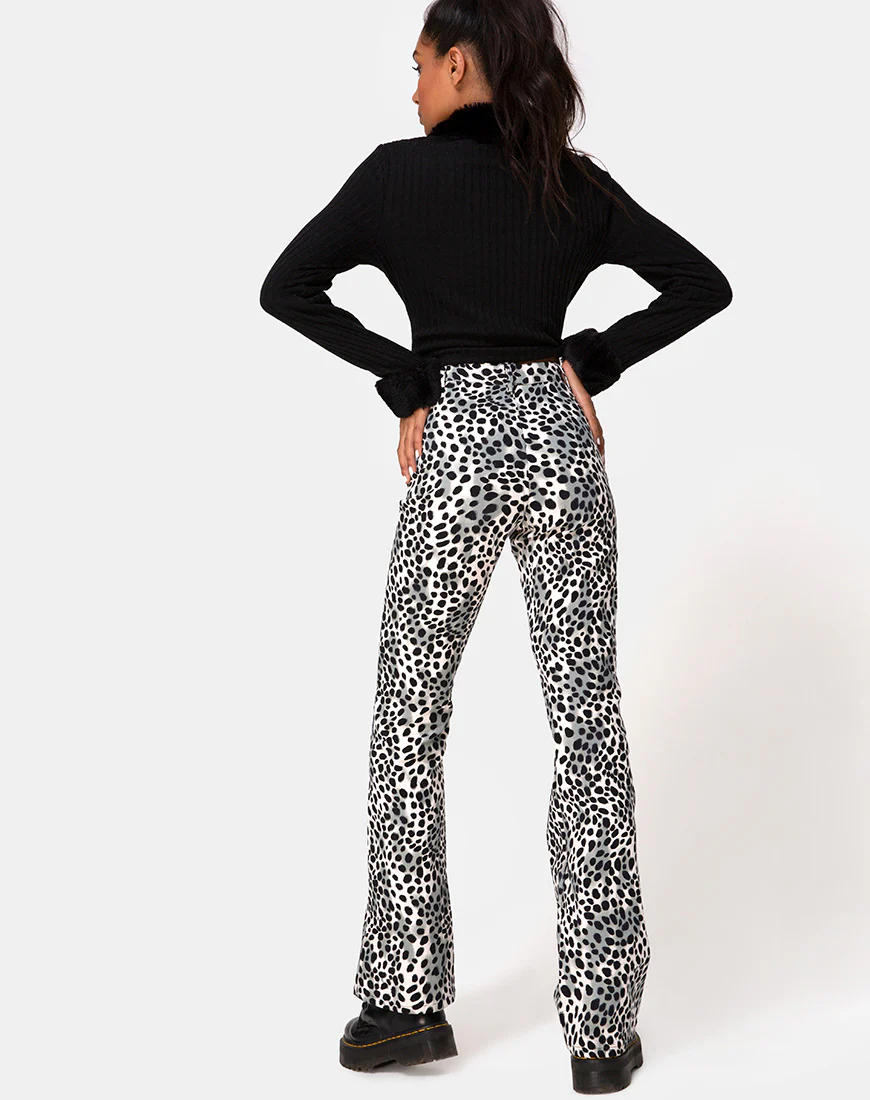 Zoven Trouser in Dalmatian - Image 2