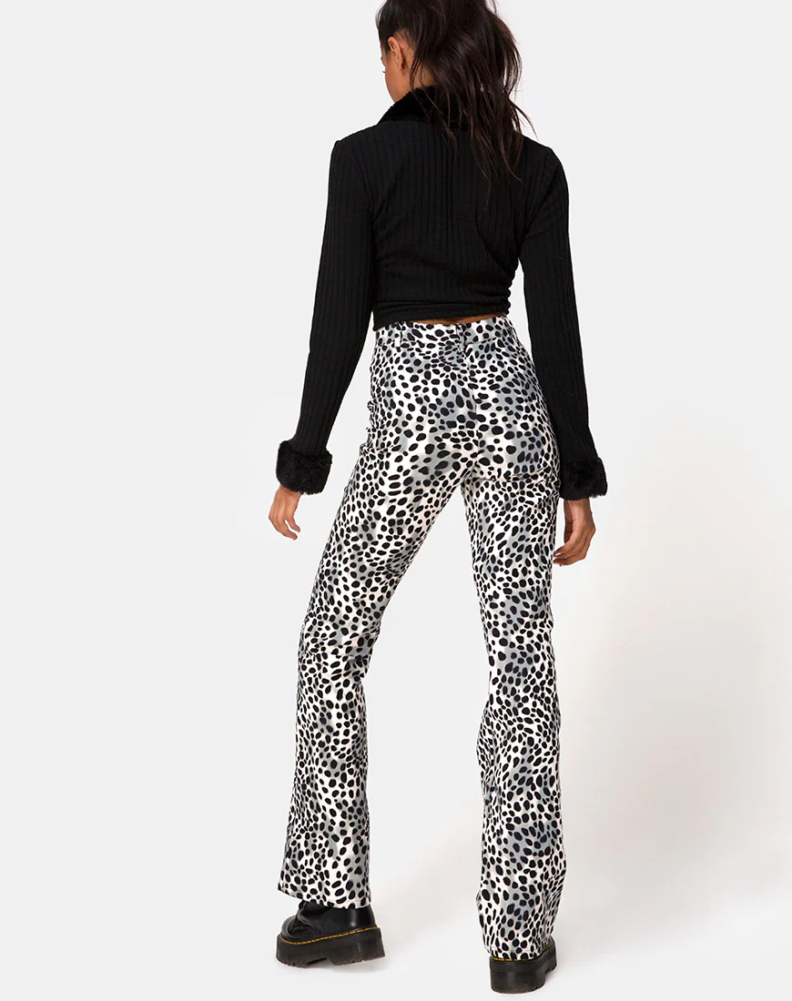 Zoven Trouser in Dalmatian - Image 4